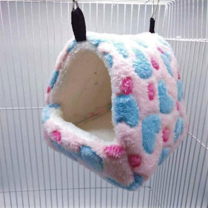 Plush Hanging Small Pet Nest & Cozy Cave Bed