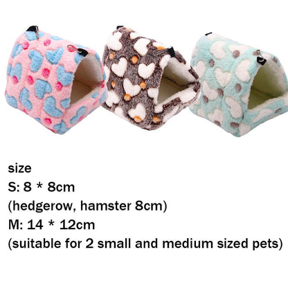 Plush Hanging Small Pet Nest & Cozy Cave Bed