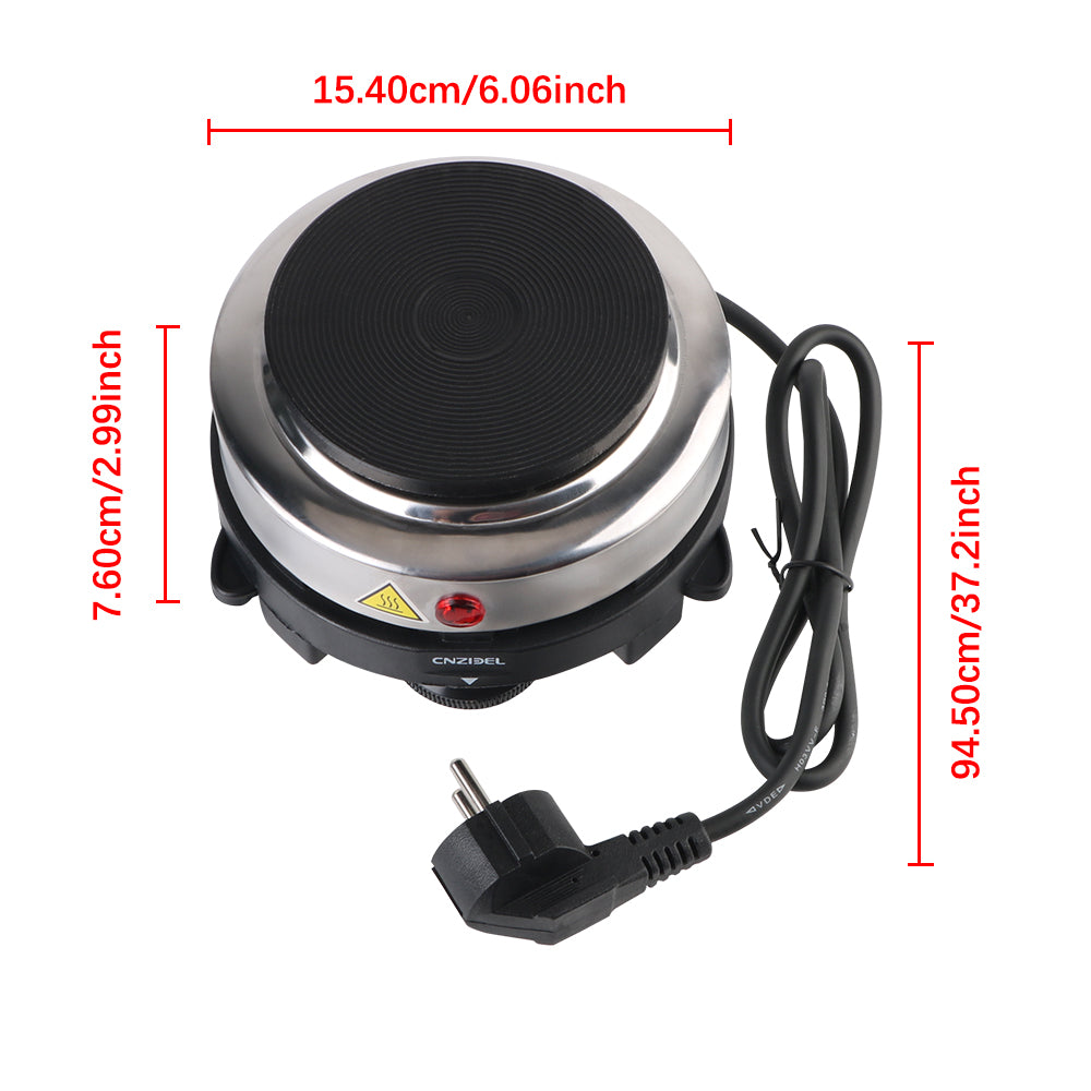 Milk Water Coffee Heating Furnace Multifunctional Mini Electric Heater Stove Hot Cooker Plate 500W 220V KitchenAppliance EU Plug