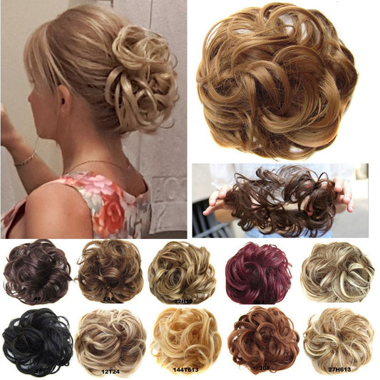 Jeedou Messy Bun Chignon Donut Hair Pad