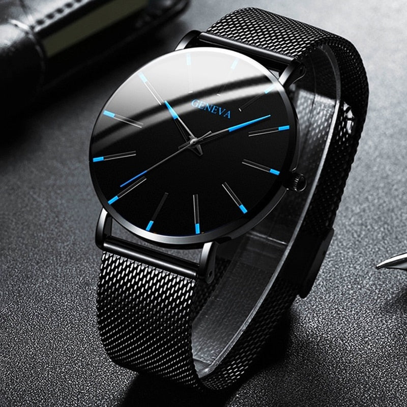 2023 Minimalist Men's Ultra Thin Watch