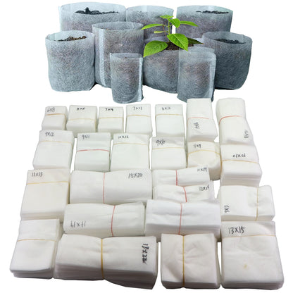 Biodegradable Nonwoven Fabric Nursery Plant Grow Bags