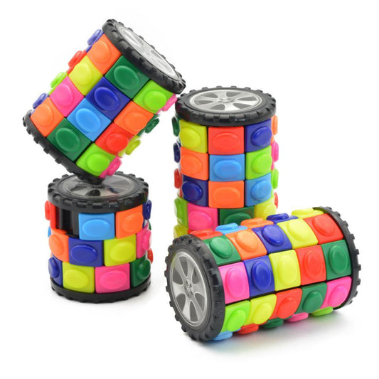 3D Rotate Slide Cylinder Magic Cube