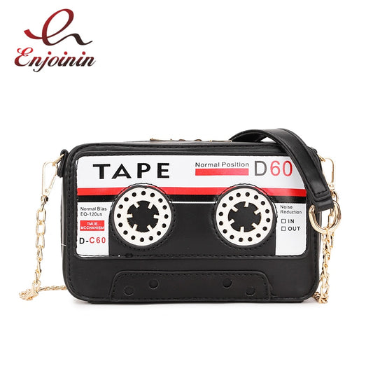 Cartoon Tape Shape Crossbody Bag