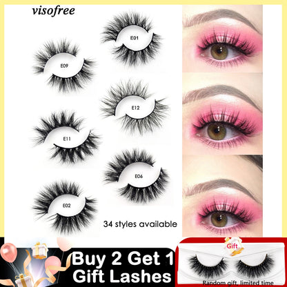 Visofree 3D Mink Eyelashes