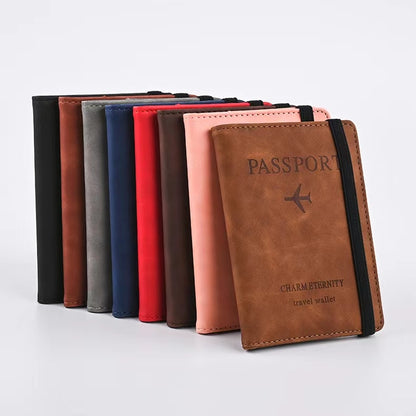 Vintage Business Passport Cover