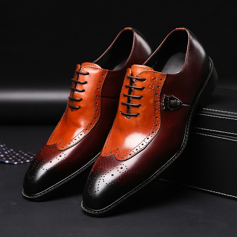 Luxury Classic Mens Oxford Shoes