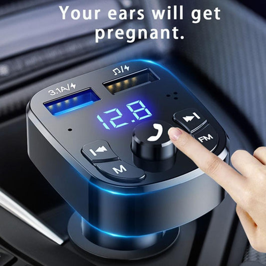 12-24V Car Bluetooth FM Transmitter 87.5-108 mhz